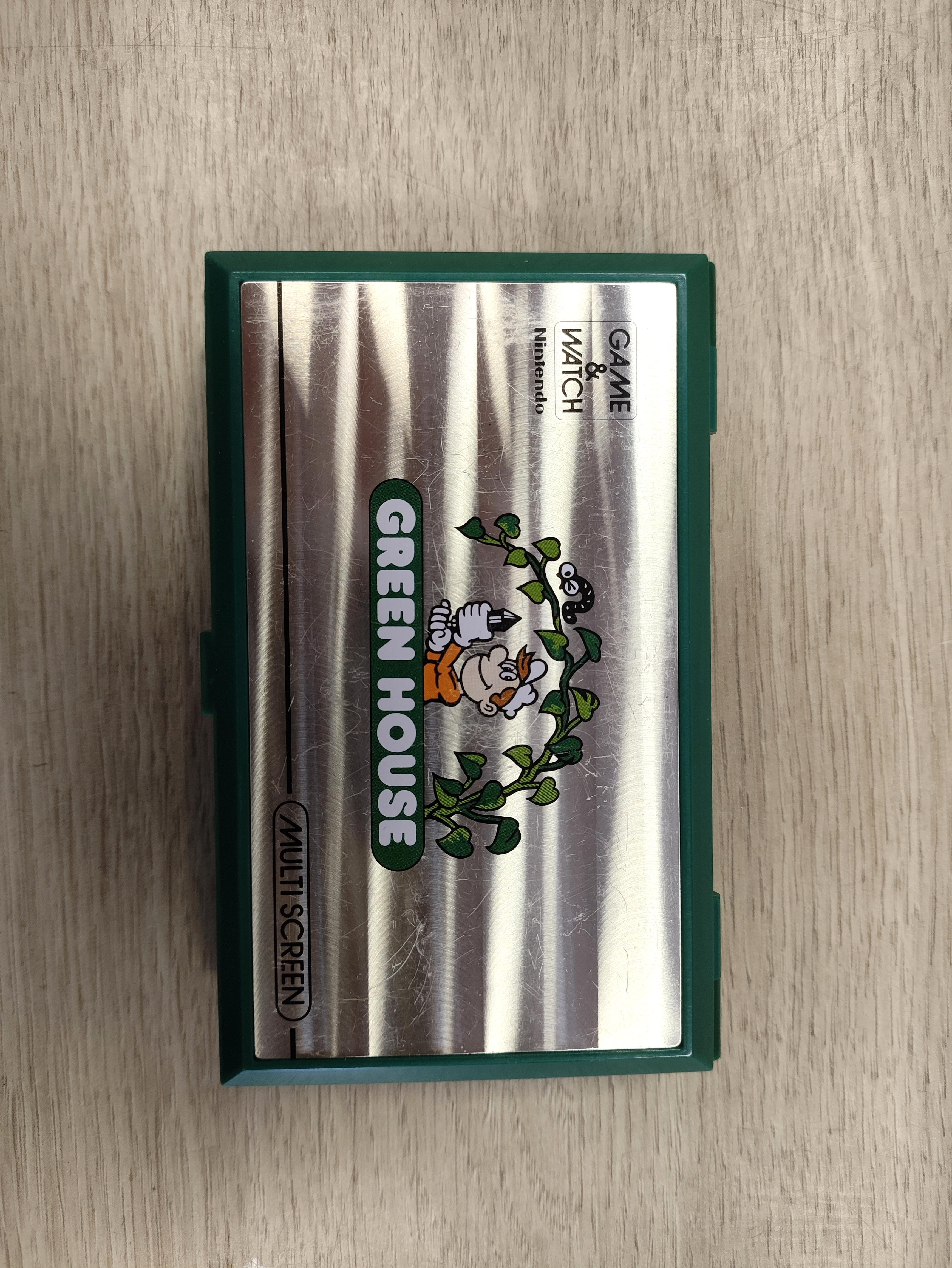 Console Nintendo Game & Watch Green House Gh-54 
