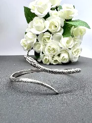 bracelet en argent motif serpent  argent 925 millième (22 ct) 29,69gr