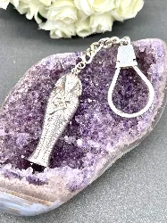 porte clés egyptien en argent  argent 925 millième (22 ct) 20,95gr