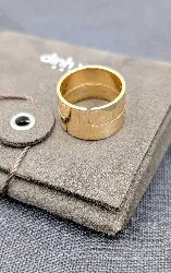 bague dinh van seventies en or jaune grand modèle or 750 millième (18 ct) 11g