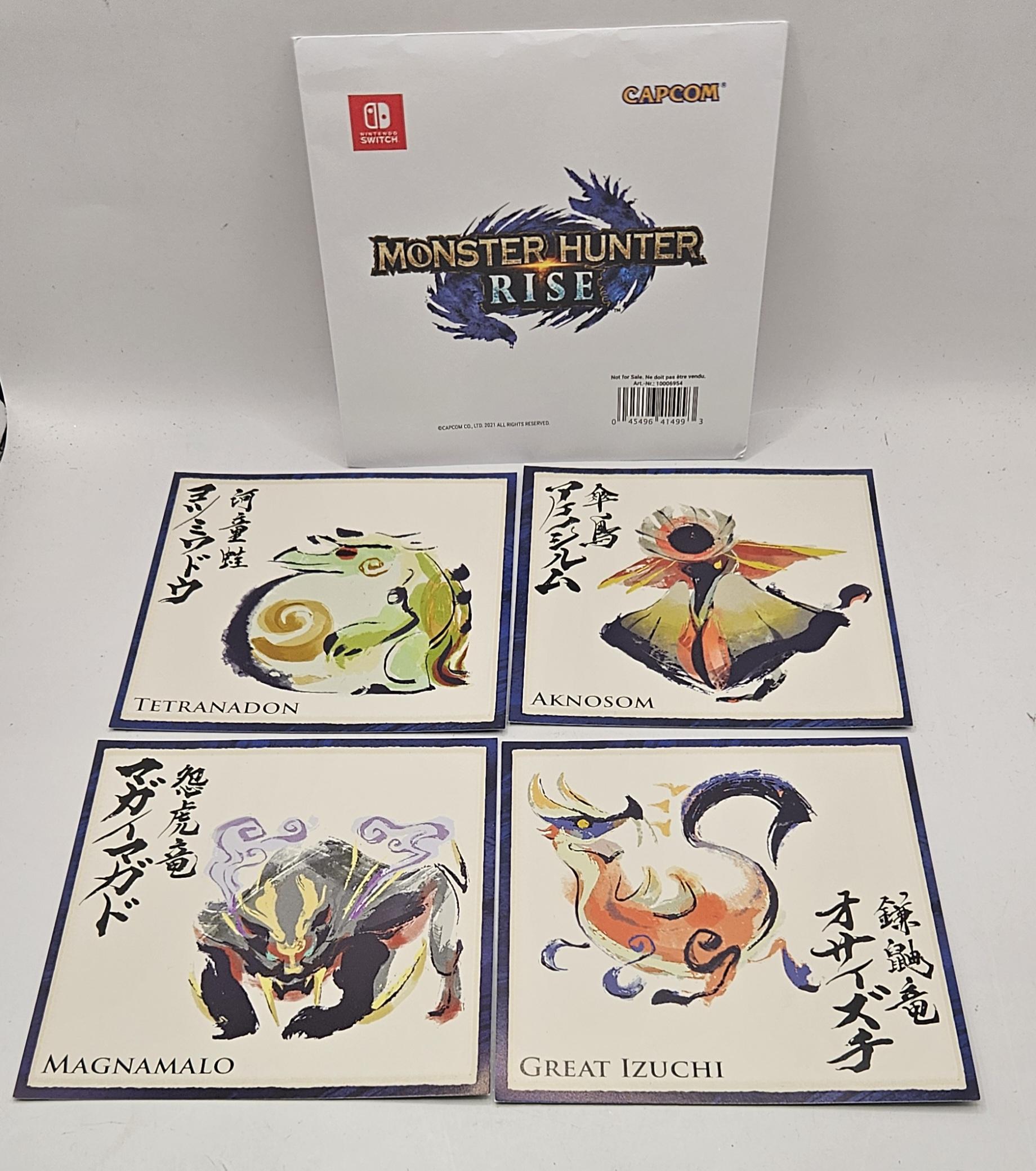 Jeu Nintendo Switch Monster Hunter Rise Edition Collector