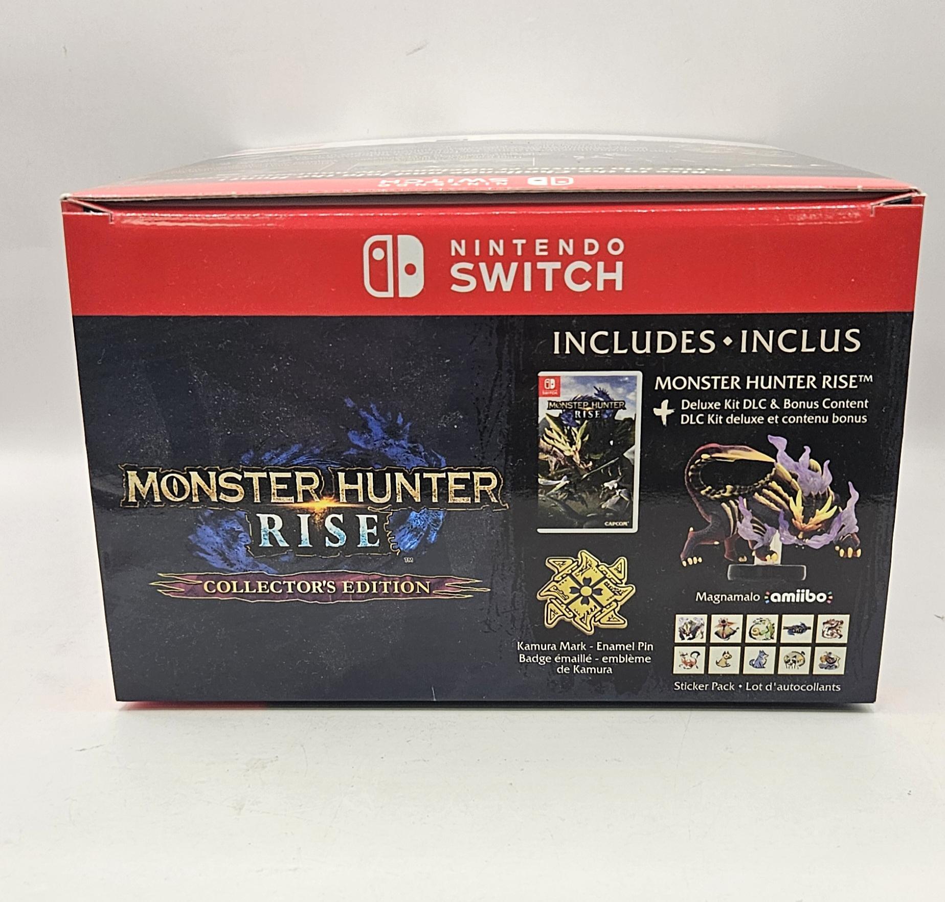 Jeu Nintendo Switch Monster Hunter Rise Edition Collector