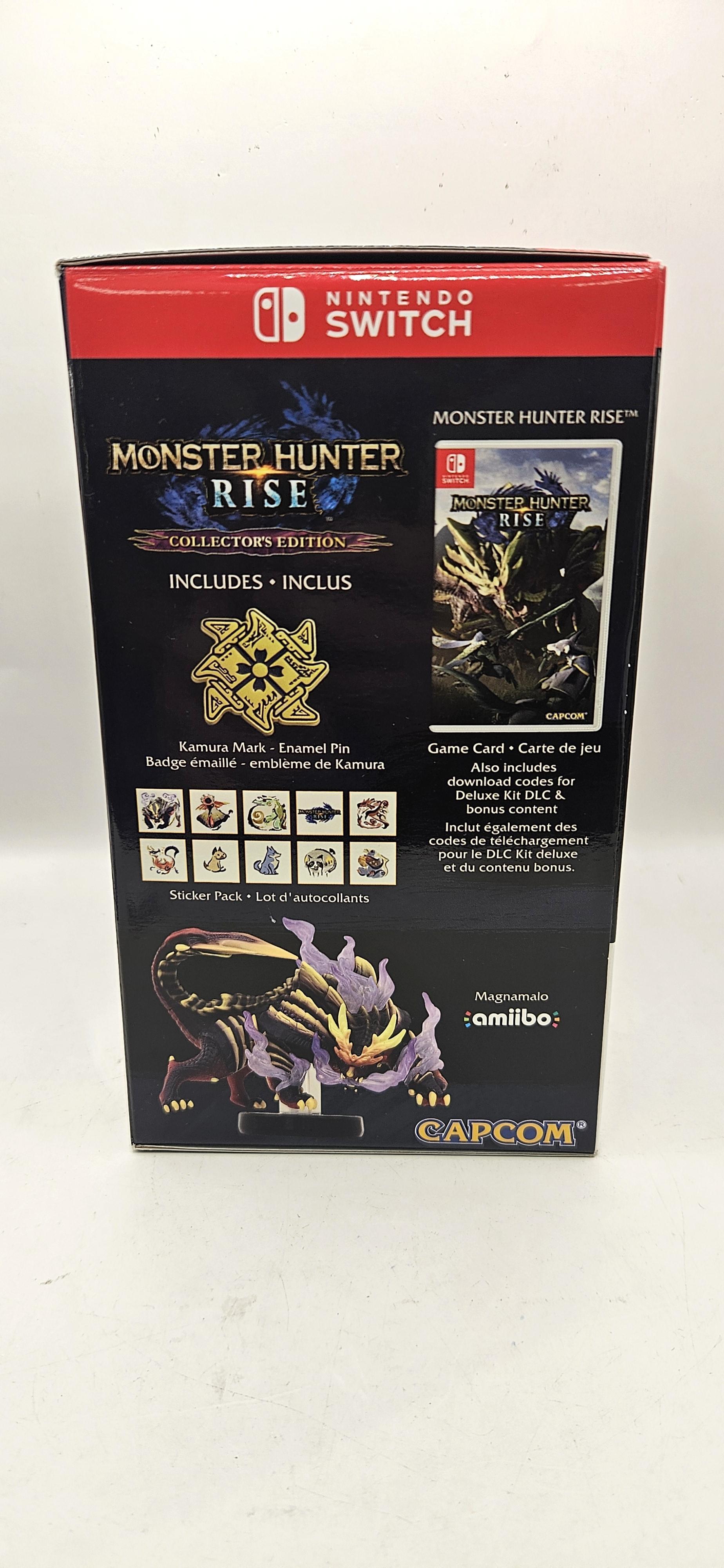 Jeu Nintendo Switch Monster Hunter Rise Edition Collector