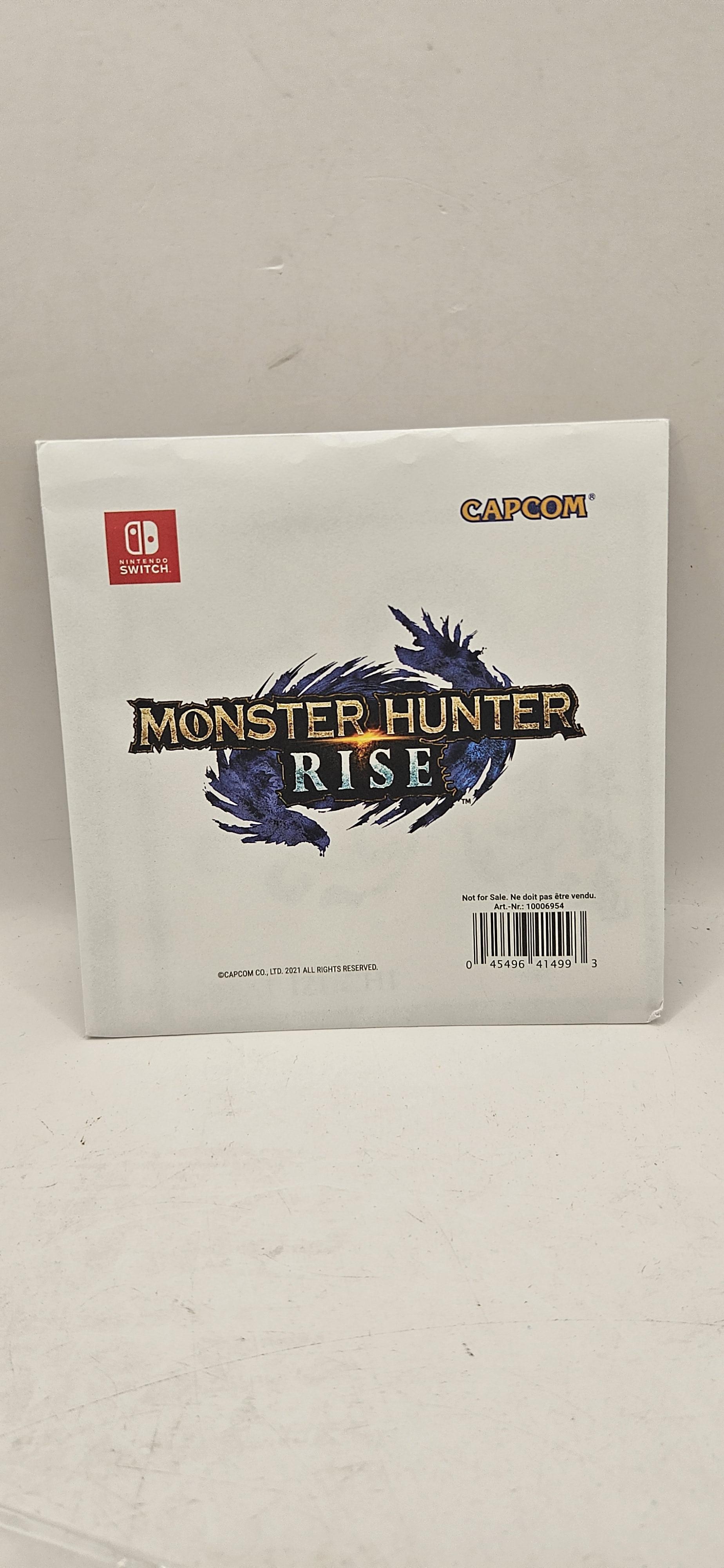 Jeu Nintendo Switch Monster Hunter Rise Edition Collector