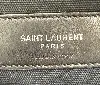 sac à bandouillère yves saint laurent camp camera en toile marron et cuir noir