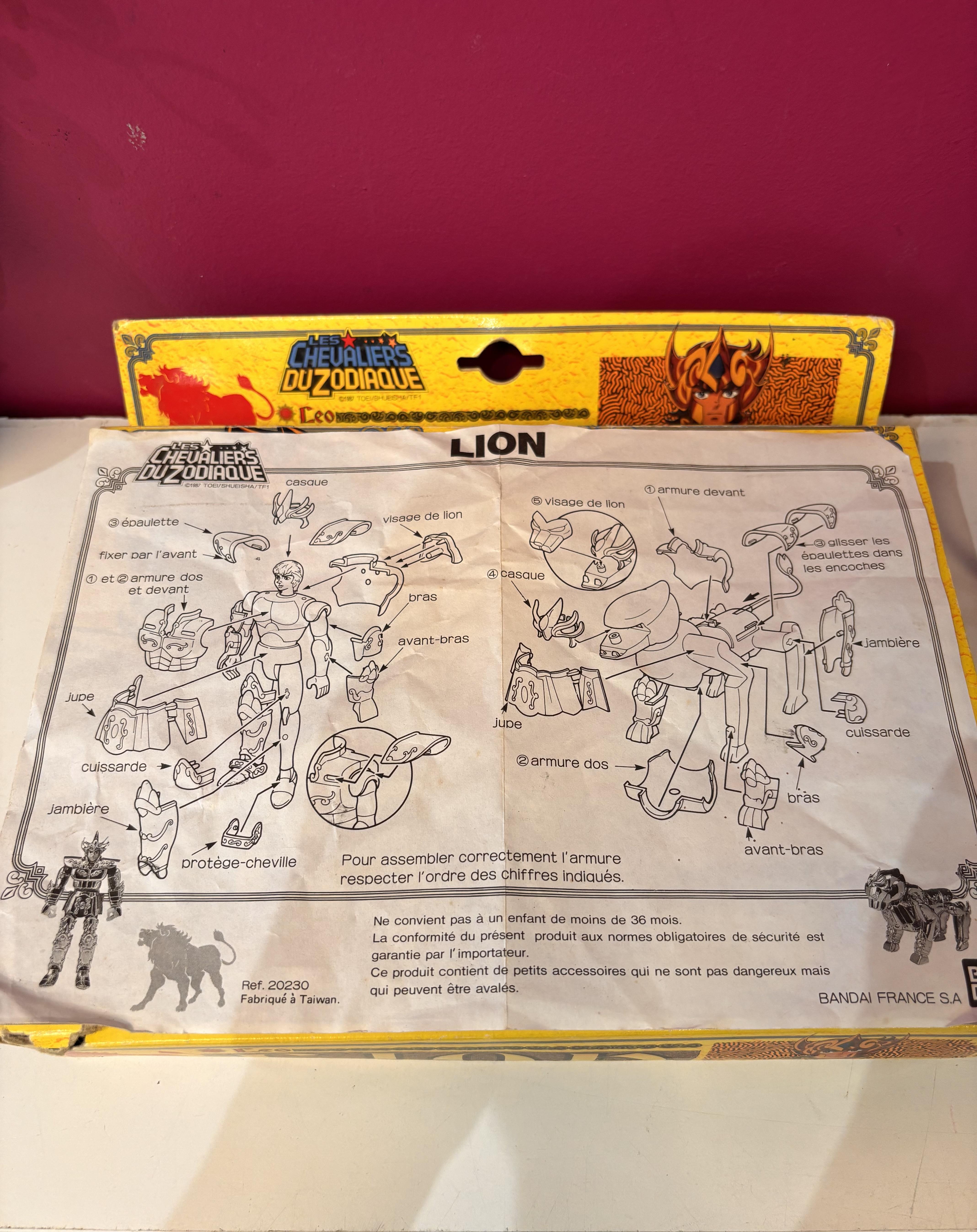 Saint Seiya - Leo - Chevalier d'Or du lion (1987)