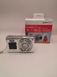 appareil photo compact compact - 8.0 mp / 50 mp (interpolé) - 4k - 10x zoom optique - argent