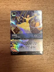 carte lorcana enchantée belle 214/204. fr.1