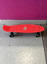 mini skate board rouge
