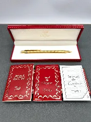 sylo bille must de cartier trinity en plaqué or