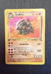 carte pokemon grolem 36/62 1er edition