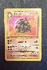 carte pokemon grolem 36/62 1er edition