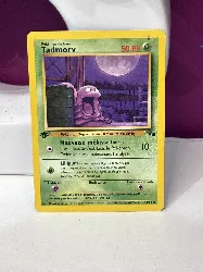 carte pokemon tadmorv 48/62 1er edition
