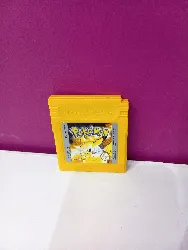 jeu gameboy gb pokemon jaune