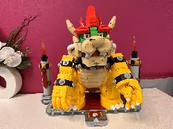 lego super mario - le puissant bowser - 71411