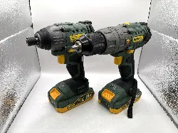 pack visseuse et visseuse à choc teccpo tdhd01p et tdi01p