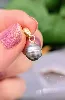 pendentif perle grise or 750 millième (18 ct) 1,02g