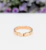 bague alliance mauboussin "amour de ma vie" en or rose or 750 millième (18 ct) 3,43g