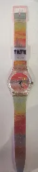 montre quartz mixte art journey rouge swatch