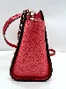 sac michael kors petit marilyn en cuir saffiano rouge avec bandoulière amovible
