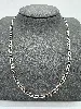chaîne argent maille figaro argent 925 millième (22 ct) 17,12g