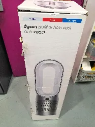 dyson purifier hot + cool autoreact hp7a - purificateur d'air, ventilateur, chauffage - blanc/nickel