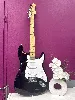 guitare electrique shiver stratocaster ges 50 bk