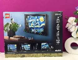 lego ideas - vincent van gogh - la nuit étoilée - 21333