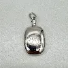 pendentif argent flasque à parfum  argent 925 millième (22 ct) 12,05g