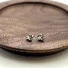 13018710 boucles d'oreilles motif coeur serti de strass argent 925 millième (22 ct) 1,1g argent 925 millième (22 ct) 1,1g
