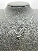 87396745 collier motif coeur orné d'oxydes l45 cm argent 925 millième (22 ct) 1,83g argent 925 millième (22 ct) 1,83g