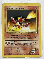 carte pokémon blaine's magmar 37/132 en