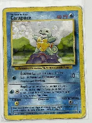 carte pokémon carapuce 63/102 fr