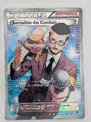 carte pokémon journaliste des combats 109/111 fr