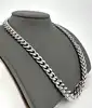 collier chaîne a.p.c. maille gourmette en laiton argenté l51cm