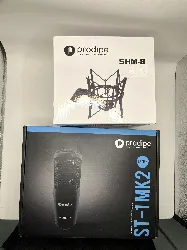 micro prodipe st1 microphone condensateur noir