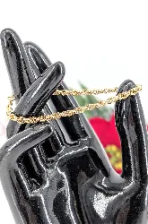 bracelet maille torsadée or 750 millième (18 ct) 2,40g