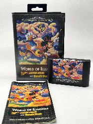 jeu sega megadrive mgd world of illusion starring disney's mickey mouse donald duck