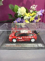 voiture miniature 1/43 citroën c4 wrc #1 winner rallye monte carlo 2008 s.loeb