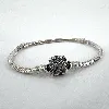 bracelet pandora maille serpent fermoir scintillant argent 925 millième (22 ct) 13,15g