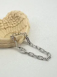 bracelet pandora me link fin  argent 925 millième (22 ct) 10,78 g