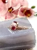 charm pandora metal en verre de murano et feuilles en or rose