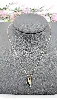 collier pendentif en 2 ors serti de 2 saphirs et 2 diamants or 750 millième (18 ct) 3,80g