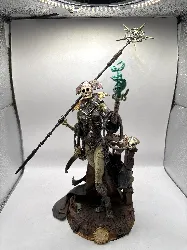 court of the dead - statuette xiall osteomancers vision 33 cm