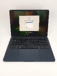 ordinateur portable apple macbook air mc7x4fn/a - mi - 2022 - 13.6' m2 16 go ram 256 go ssd noir azerty