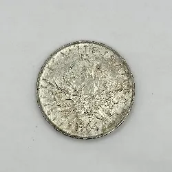 pièce 5 francs semeuse 1964 argent 835 millième 11,98g