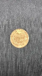 pièce mexicaine dos pesos 1945 or 900/1000 1,66