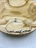150553 bracelet oxyde et billes avec fermoir coulissant argent 925 millième (22 ct) 4,32g