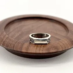 1953100 bague alliance t62 argent 925 millième (22 ct) 6,56g