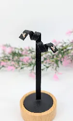 boucles d'oreilles en 2 ors or 750 millième (18 ct) 0,62g